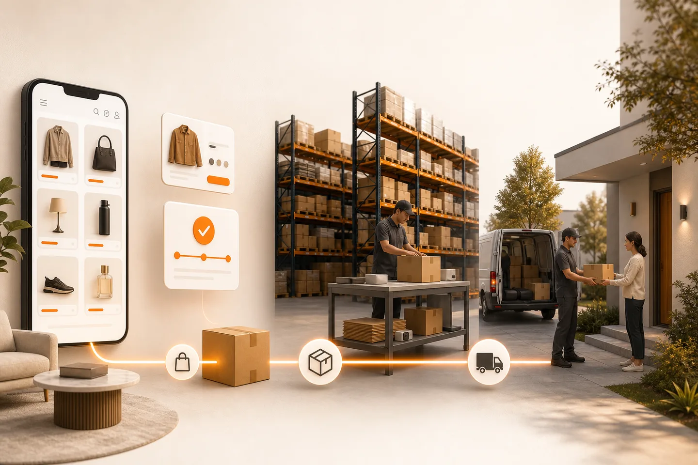 Minh họa Ecommerce
